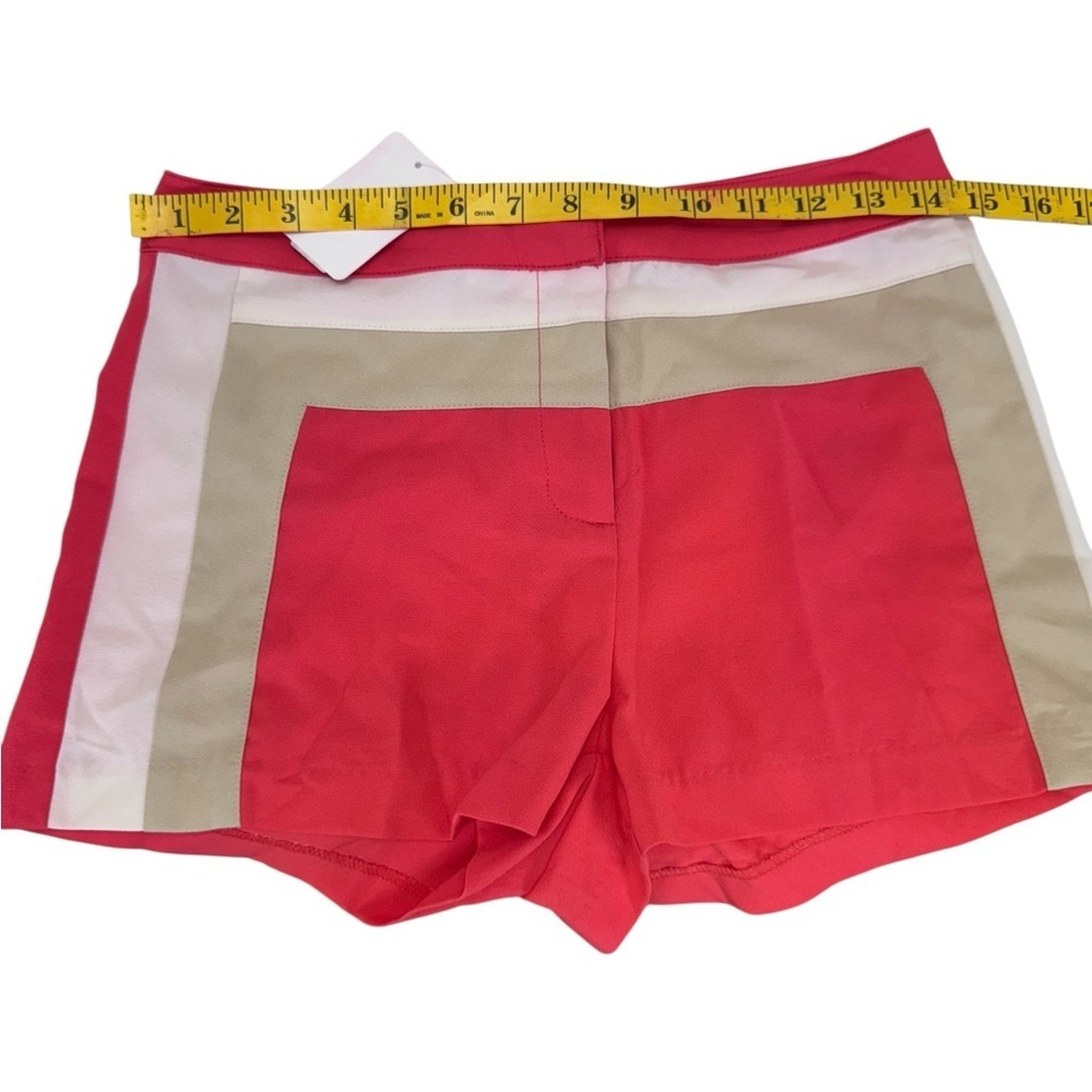 Jealous Tomato .Red and Tan Athletic Shorts Lightweight Design - Picture 3 of 6